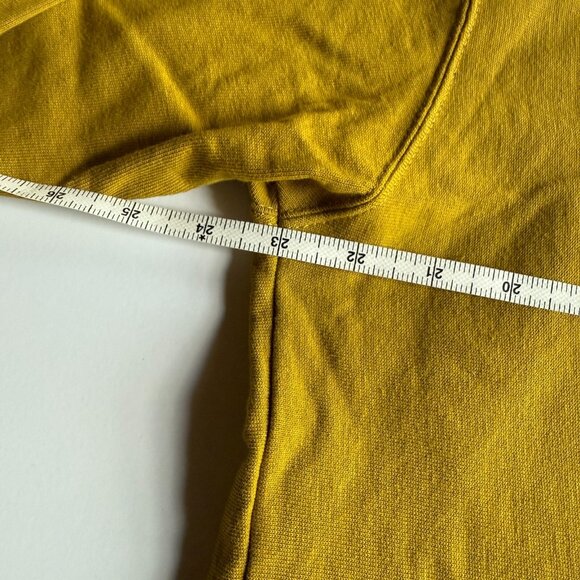 BEAUTY & YOUTH United Arrows "The Heavy" Mustard LS Tee – Size L – Made in Japan - Picture 3 of 5